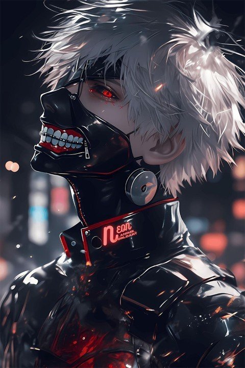 Tokyo Ghoul – 1 Panneau – Plusieurs Tailles | Décoration Maison