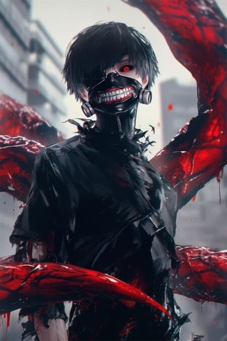 Tokyo Ghoul – 1 Panel – Multiple Sizes | Home Decor
