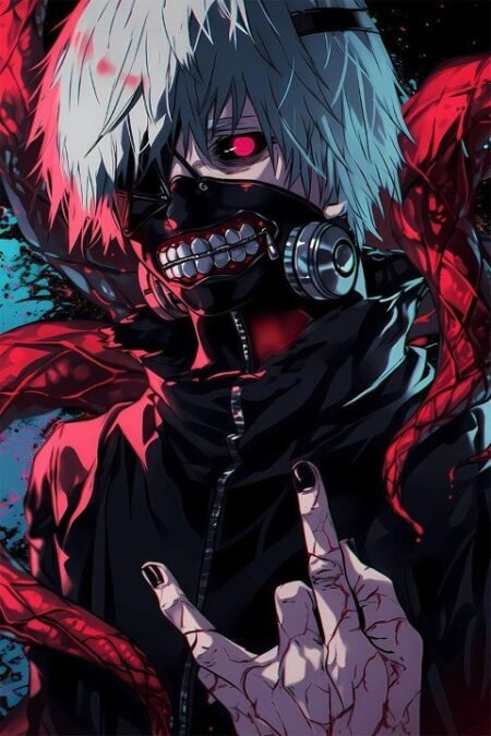 Tokyo Ghoul – 1 Panneau – Plusieurs Tailles | Décoration Maison