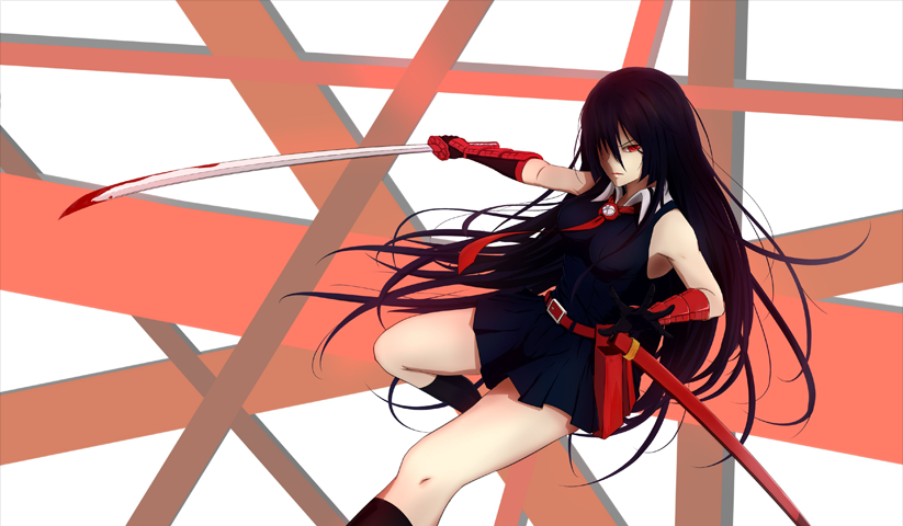 لوحة Akame ga Kill! – قطعة واحدة – برشة أحجام | ديكور دارك