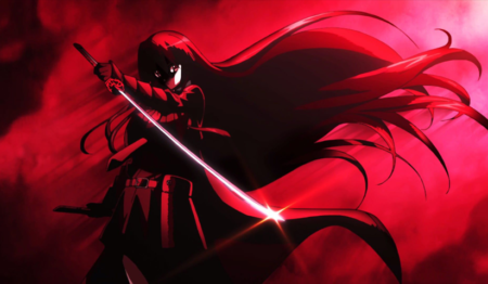لوحة Akame ga Kill! – قطعة واحدة – برشة أحجام | ديكور دارك