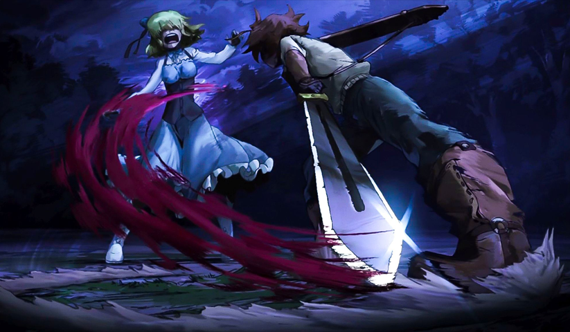 لوحة Akame ga Kill! – قطعة واحدة – برشة أحجام | ديكور دارك