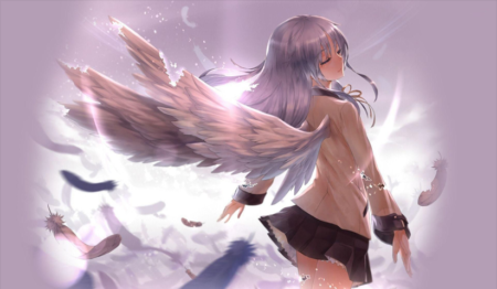 لوحة Angel Beats! – قطعة واحدة – برشة أحجام | ديكور دارك