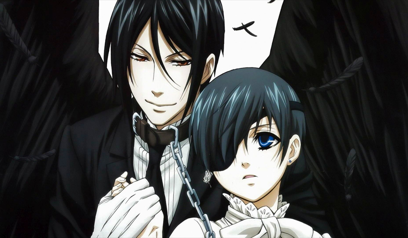 لوحة Black Butler – قطعة واحدة – برشة أحجام | ديكور دارك