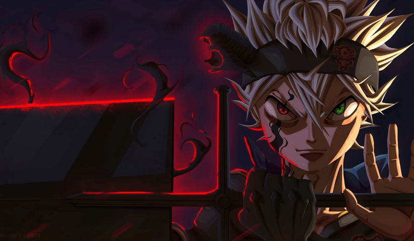 Black Clover – 1 Panel – Multiple Sizes | Home Decor