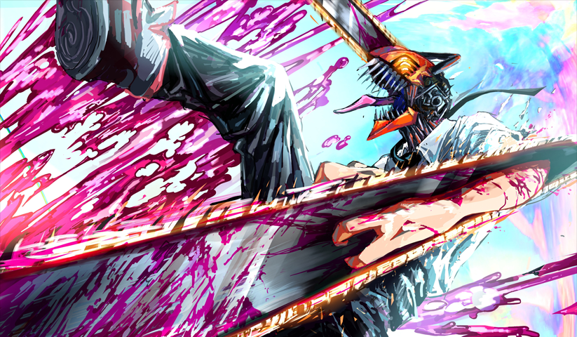 Chainsaw Man – 1 Panneau – Plusieurs Tailles | Décoration Maison