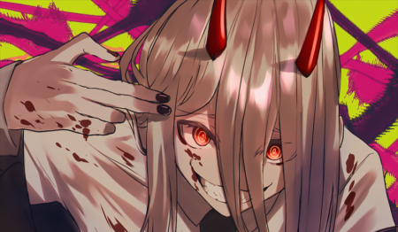 لوحة Chainsaw Man – قطعة واحدة – برشة أحجام | ديكور دارك