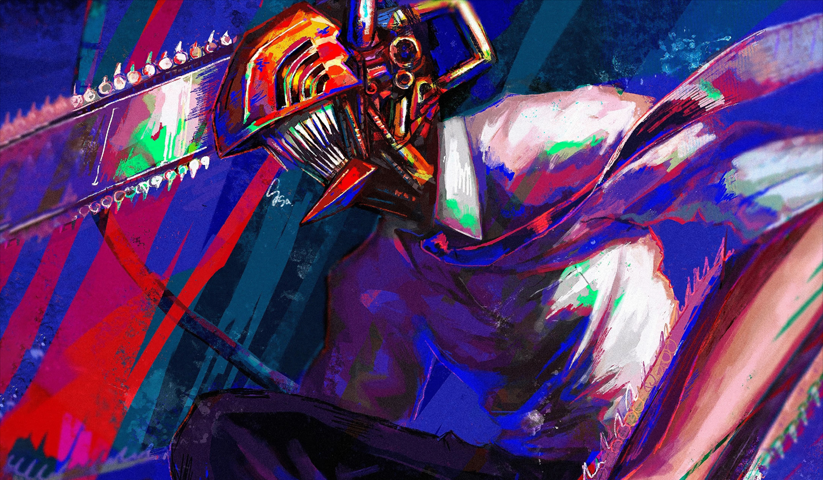 Chainsaw Man – 1 Panneau – Plusieurs Tailles | Décoration Maison