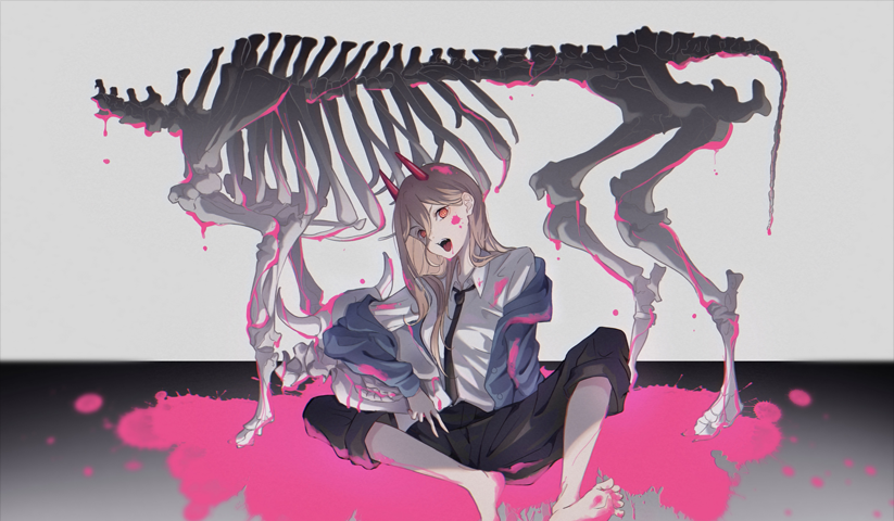 Chainsaw Man – 1 Panneau – Plusieurs Tailles | Décoration Maison