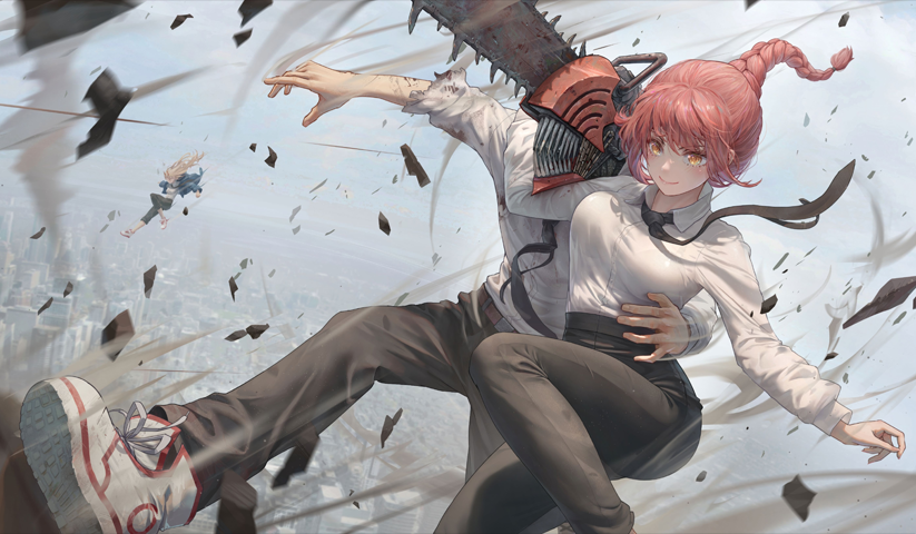 Chainsaw Man – 1 Panneau – Plusieurs Tailles | Décoration Maison