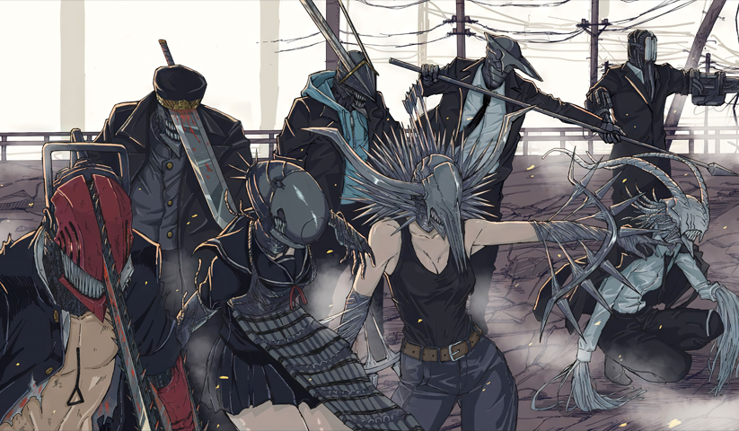 Chainsaw Man – 1 Panel – Multiple Sizes | Home Decor