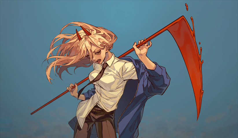 Chainsaw Man – 1 Panneau – Plusieurs Tailles | Décoration Maison