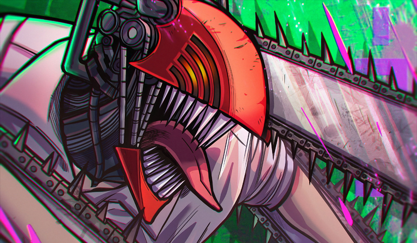 Chainsaw Man – 1 Panneau – Plusieurs Tailles | Décoration Maison