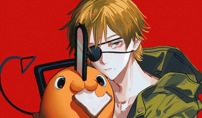 Chainsaw Man – 1 Panneau – Plusieurs Tailles | Décoration Maison