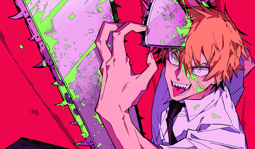 Chainsaw Man – 1 Panneau – Plusieurs Tailles | Décoration Maison