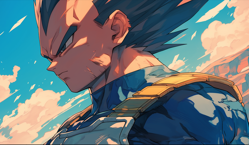 لوحة Dragon Ball – قطعة واحدة – برشة أحجام | ديكور دارك