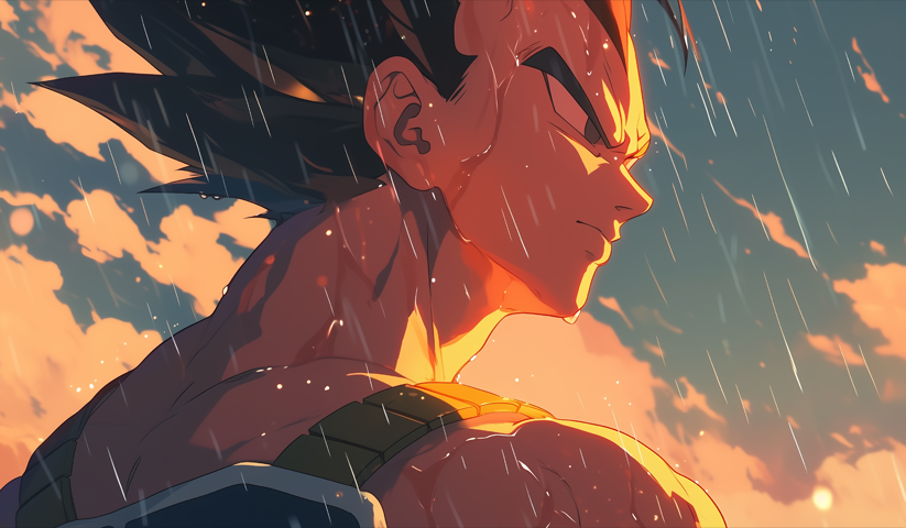 لوحة Dragon Ball – قطعة واحدة – برشة أحجام | ديكور دارك