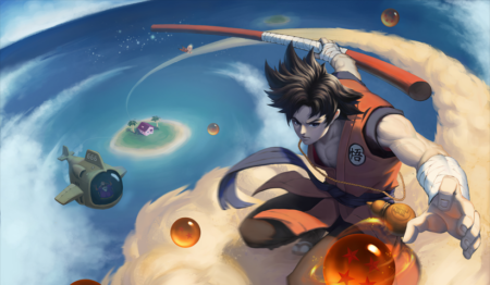 Dragon Ball – 1 Panneau – Plusieurs Tailles | Décoration Maison