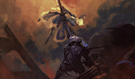 لوحة Fate Zero – قطعة واحدة – برشة أحجام | ديكور دارك