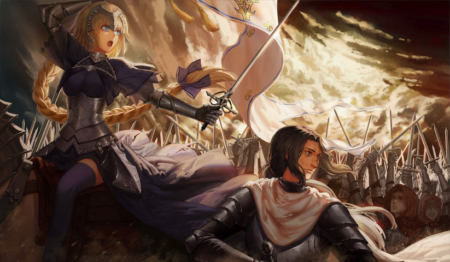 لوحة Fate Zero – قطعة واحدة – برشة أحجام | ديكور دارك