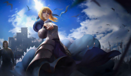 لوحة Fate Zero – قطعة واحدة – برشة أحجام | ديكور دارك