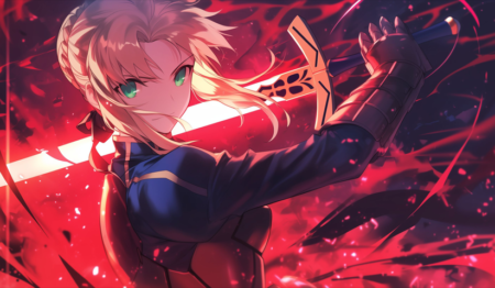 لوحة Fate stay night – قطعة واحدة – برشة أحجام | ديكور دارك