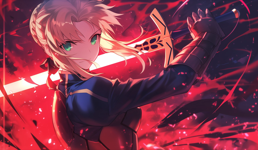 Fate stay night – 1 Panel – Multiple Sizes | Home Decor