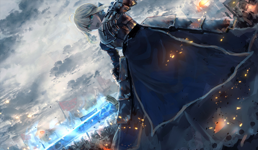 Fate stay night – 1 Panel – Multiple Sizes | Home Decor