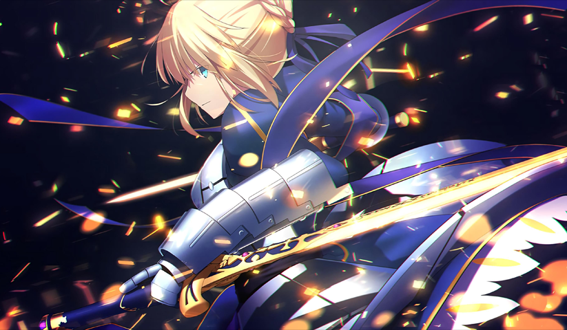 Fate stay night – 1 Panneau – Plusieurs Tailles | Décoration Maison