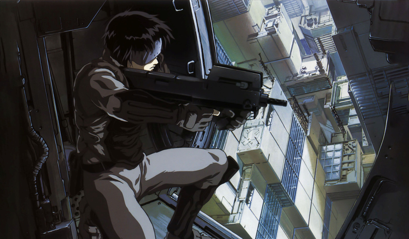Ghost in the Shell – 1 Panel – Multiple Sizes | Home Decor