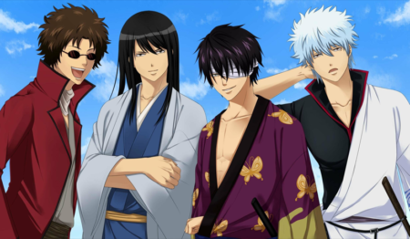 لوحة Gintama – قطعة واحدة – برشة أحجام | ديكور دارك