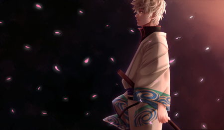 لوحة Gintama – قطعة واحدة – برشة أحجام | ديكور دارك