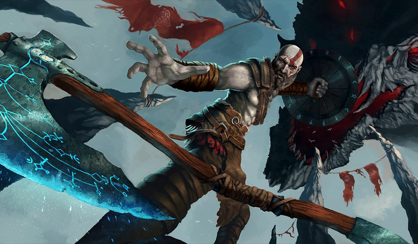 God of War – 1 Panel – Multiple Sizes | Home Decor