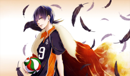 لوحة Haikyuu! – قطعة واحدة – برشة أحجام | ديكور دارك