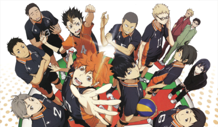 لوحة Haikyuu! – قطعة واحدة – برشة أحجام | ديكور دارك