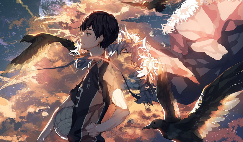 لوحة Haikyuu! – قطعة واحدة – برشة أحجام | ديكور دارك