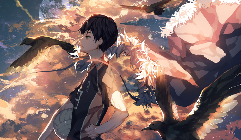 لوحة Haikyuu! – قطعة واحدة – برشة أحجام | ديكور دارك