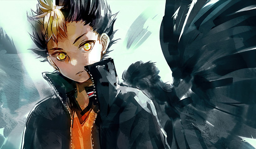 لوحة Haikyuu! – قطعة واحدة – برشة أحجام | ديكور دارك