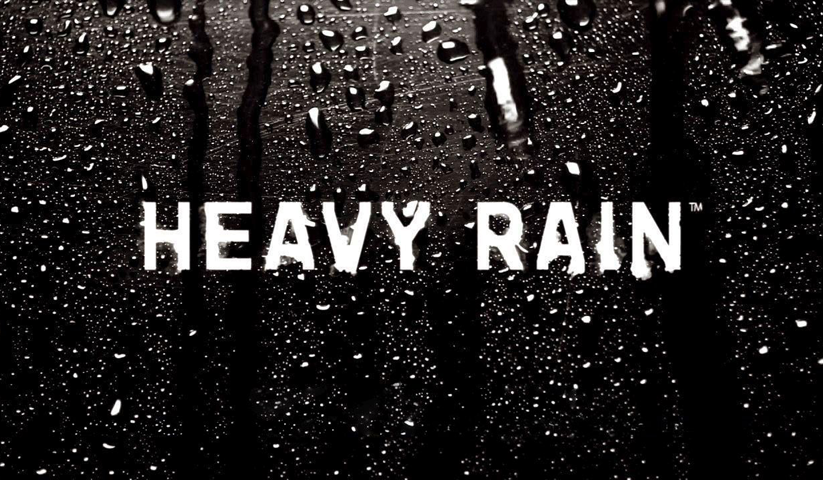 لوحة Heavy Rain – قطعة واحدة – برشة أحجام | ديكور دارك