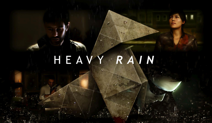 لوحة Heavy Rain – قطعة واحدة – برشة أحجام | ديكور دارك