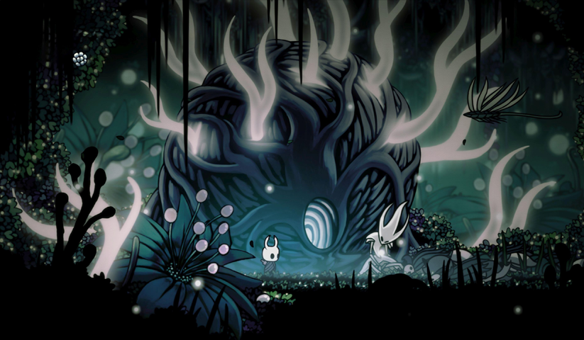 لوحة Hollow Knight – قطعة واحدة – برشة أحجام | ديكور دارك