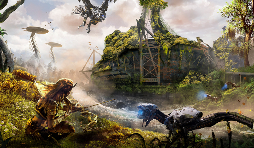 Horizon Zero Dawn – 1 Panel – Multiple Sizes | Home Decor