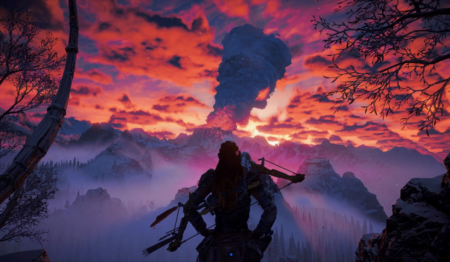 لوحة Horizon Zero Dawn – قطعة واحدة – برشة أحجام | ديكور دارك