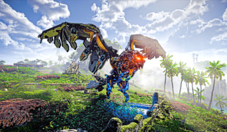 لوحة Horizon Zero Dawn – قطعة واحدة – برشة أحجام | ديكور دارك