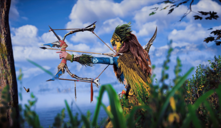 لوحة Horizon Zero Dawn – قطعة واحدة – برشة أحجام | ديكور دارك
