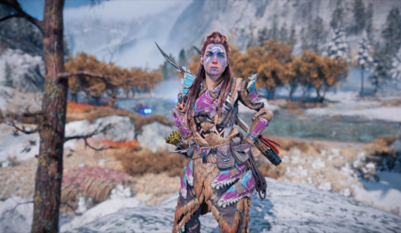 لوحة Horizon Zero Dawn – قطعة واحدة – برشة أحجام | ديكور دارك