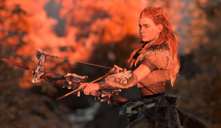 لوحة Horizon Zero Dawn – قطعة واحدة – برشة أحجام | ديكور دارك