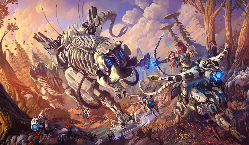 Horizon Zero Dawn – 1 Panel – Multiple Sizes | Home Decor