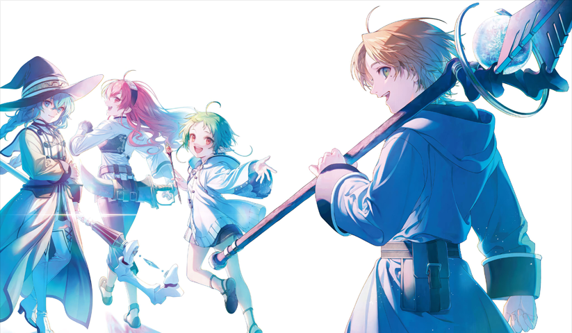 لوحة Jobless Reincarnation – قطعة واحدة – برشة أحجام | ديكور دارك