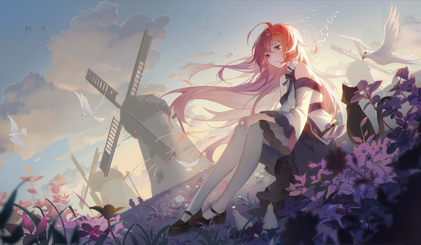 لوحة Jobless Reincarnation – قطعة واحدة – برشة أحجام | ديكور دارك